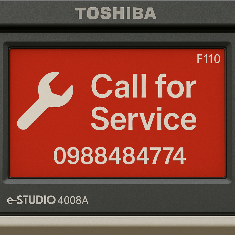 call for service toshiba