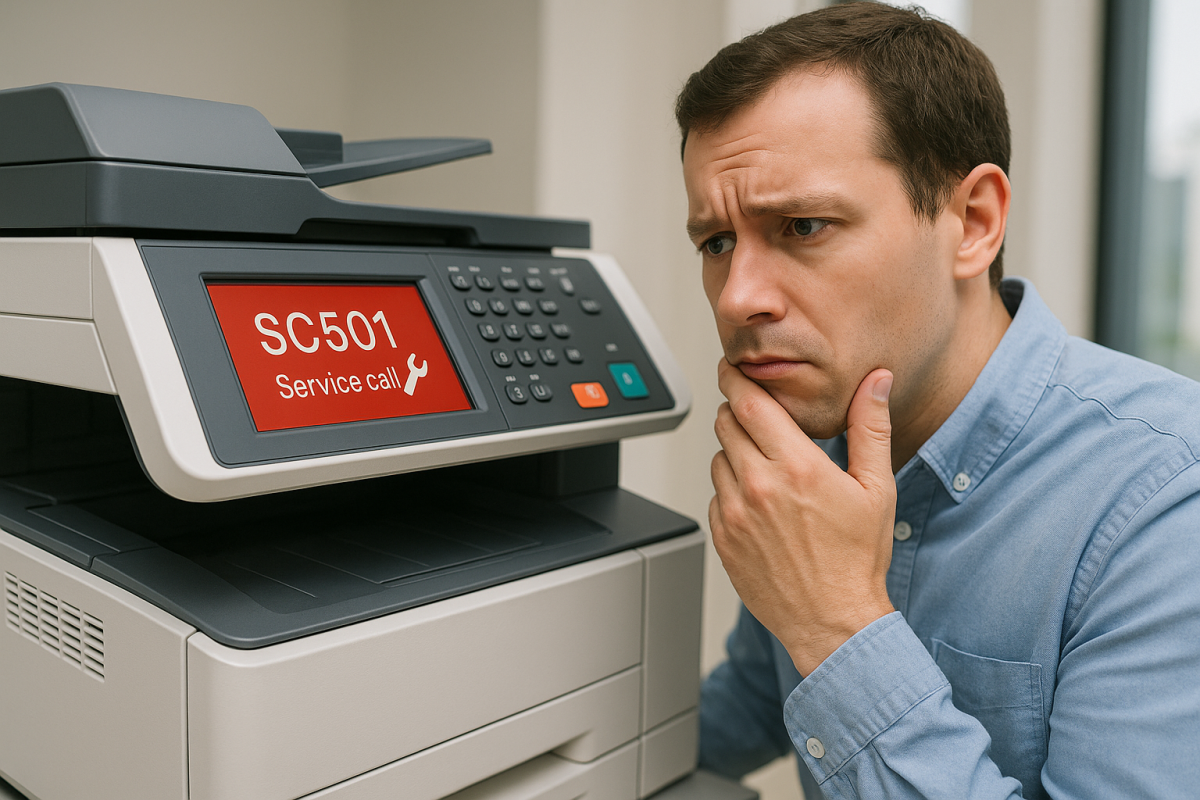 sửa máy photocopy báo lỗi sc501 sc502 sc503 sc504